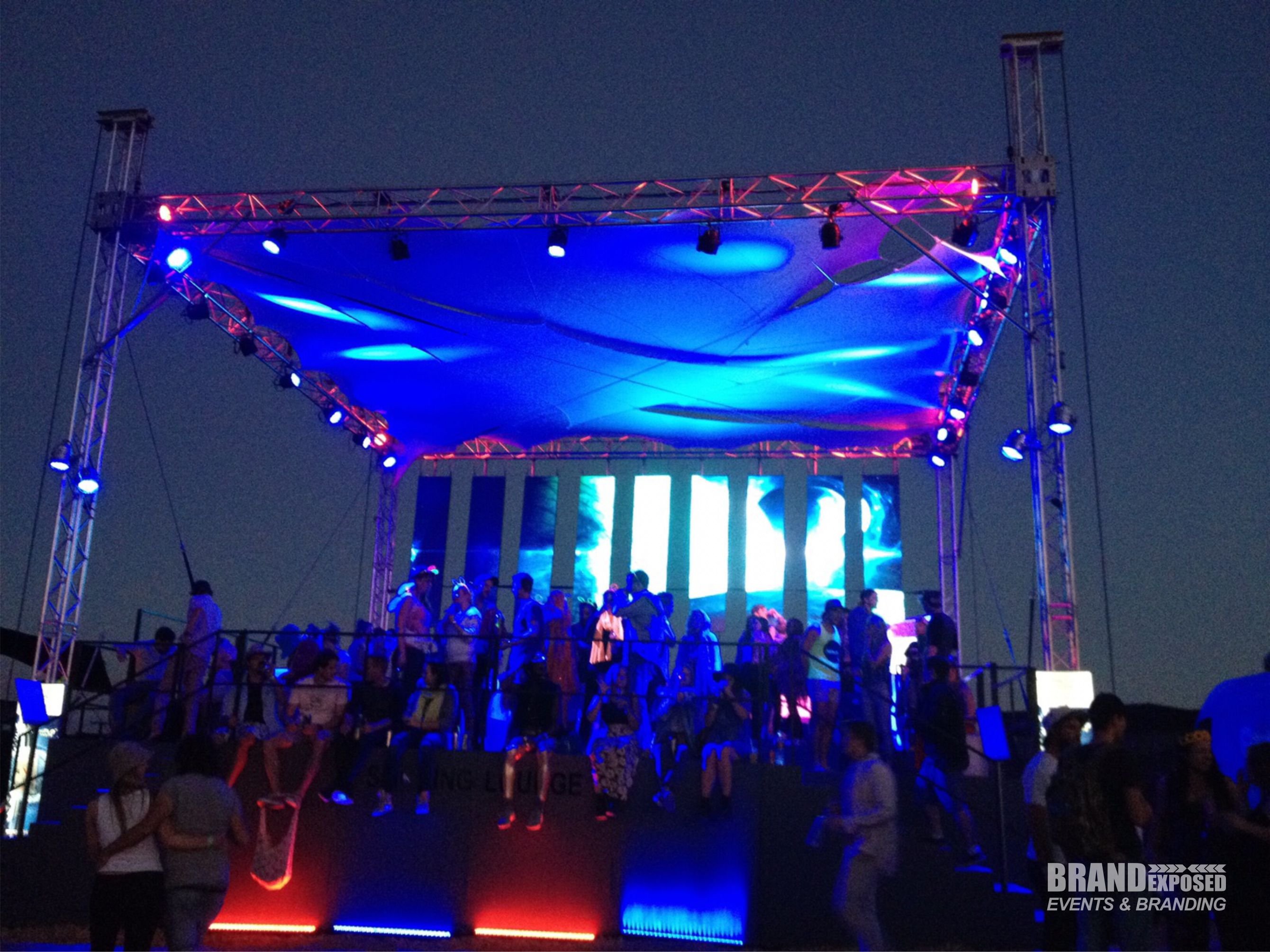 Live event setup and production detail